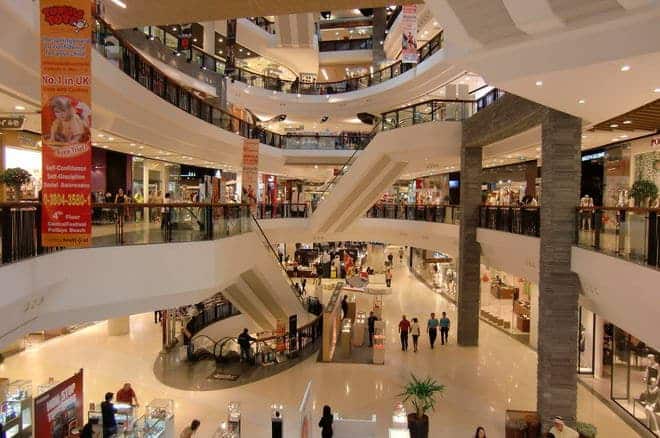 Central Festival offers 6 floors of shops, restaurants and entertainment