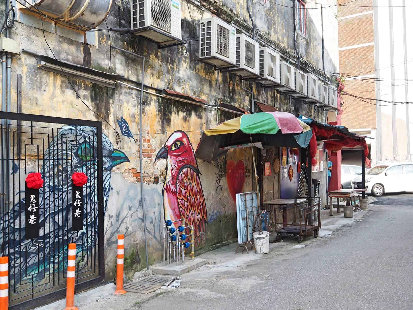 Street art in Chinatown, Kuala-Lumpur