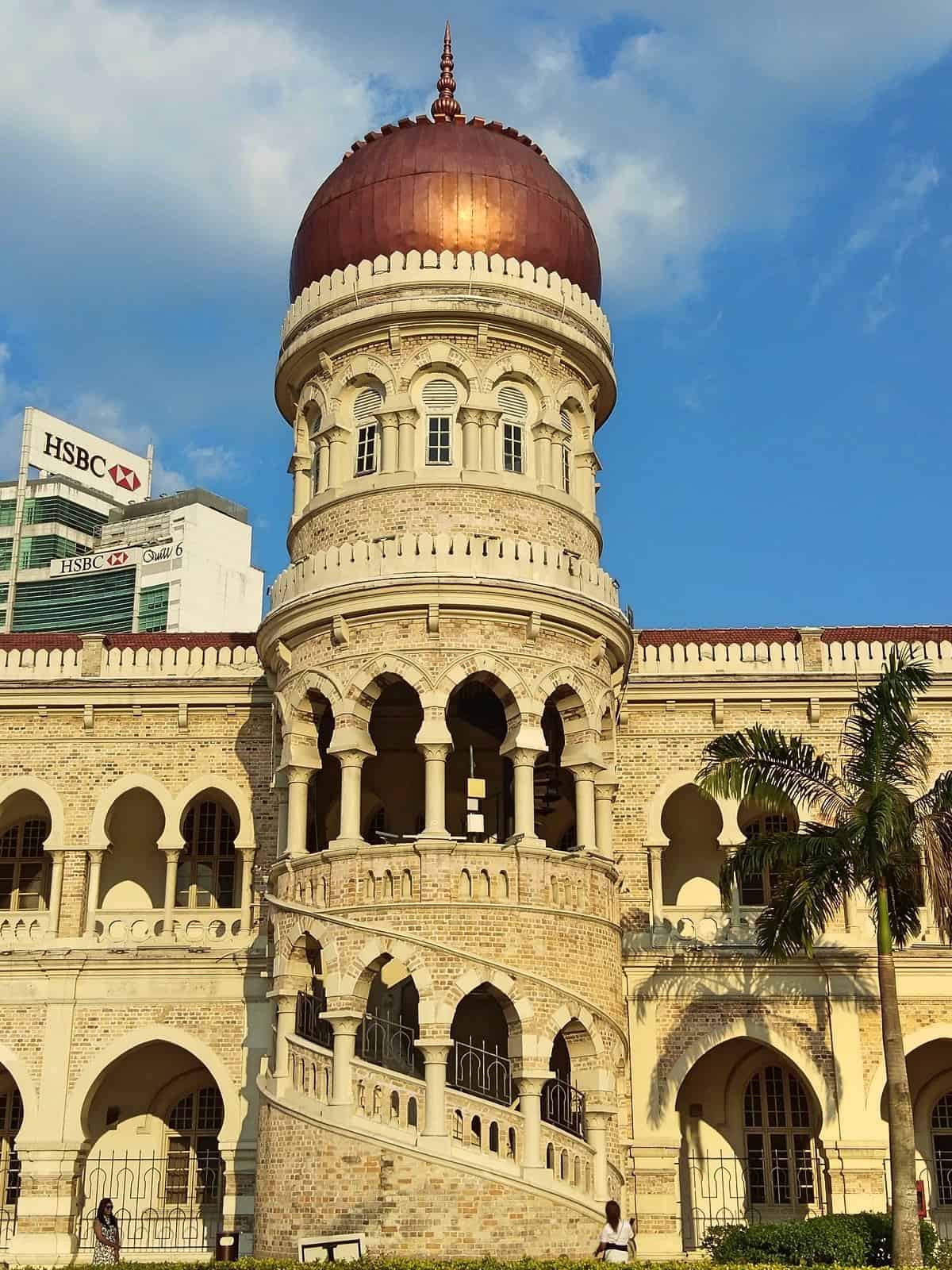 Sultan Abdul Samad building in Merdeka Square, Kuala Lumpur // Travel Mermaid