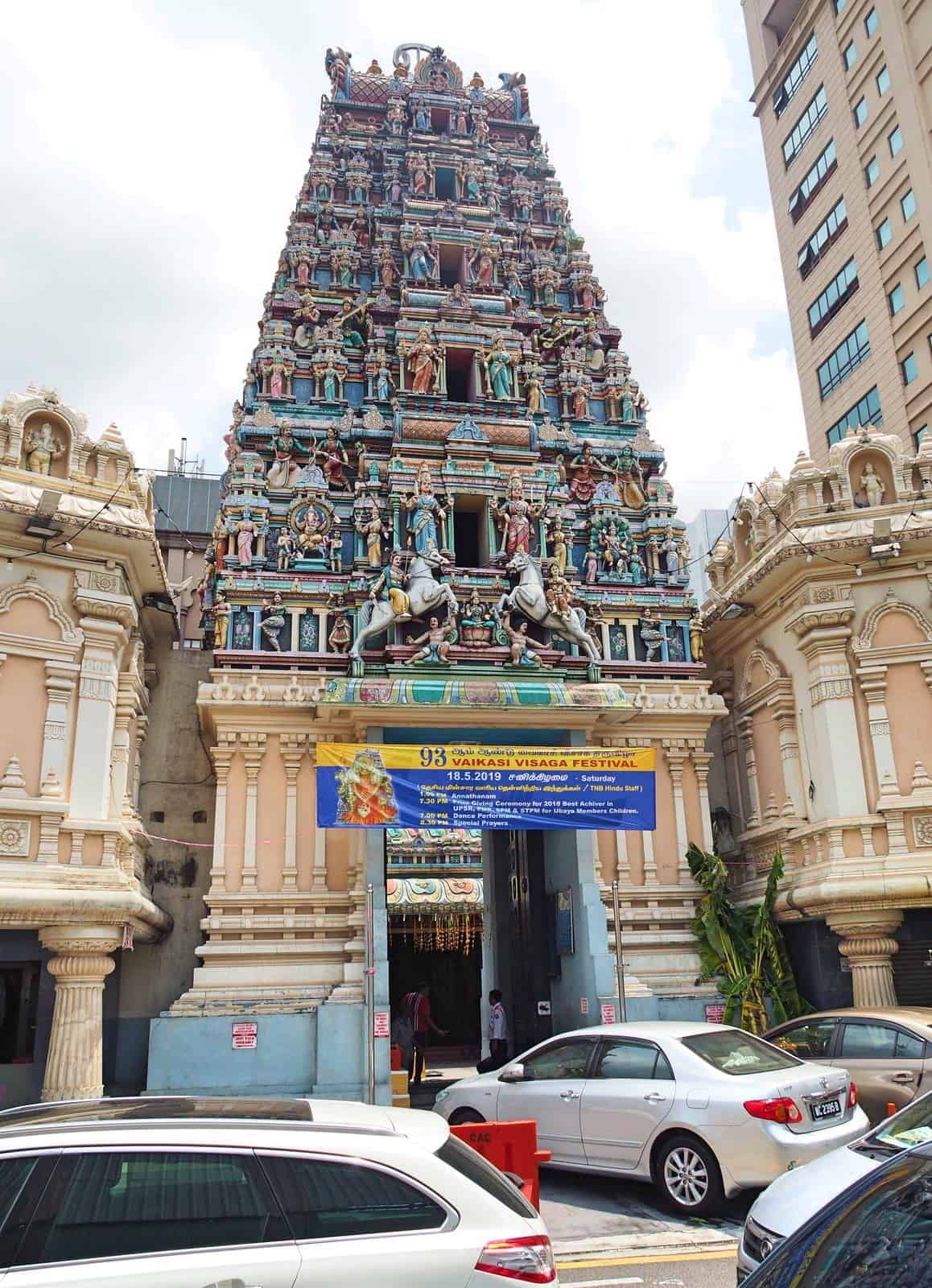Sri-Mahamariamman-Temple-Chinatown-Heritage Trail-KLCC-Kuala Lumpur-Malaysia-Travel-Mermaid
