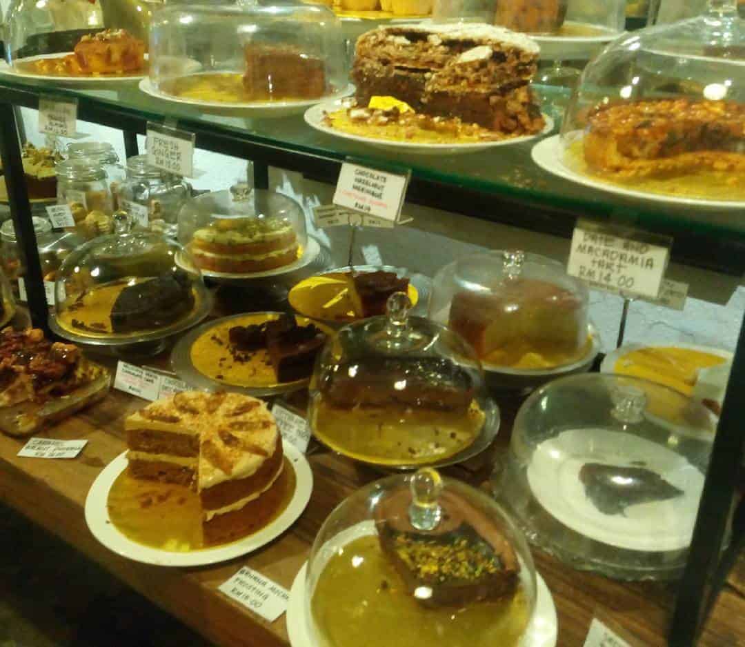 Sublime cake selection- China House, George Town