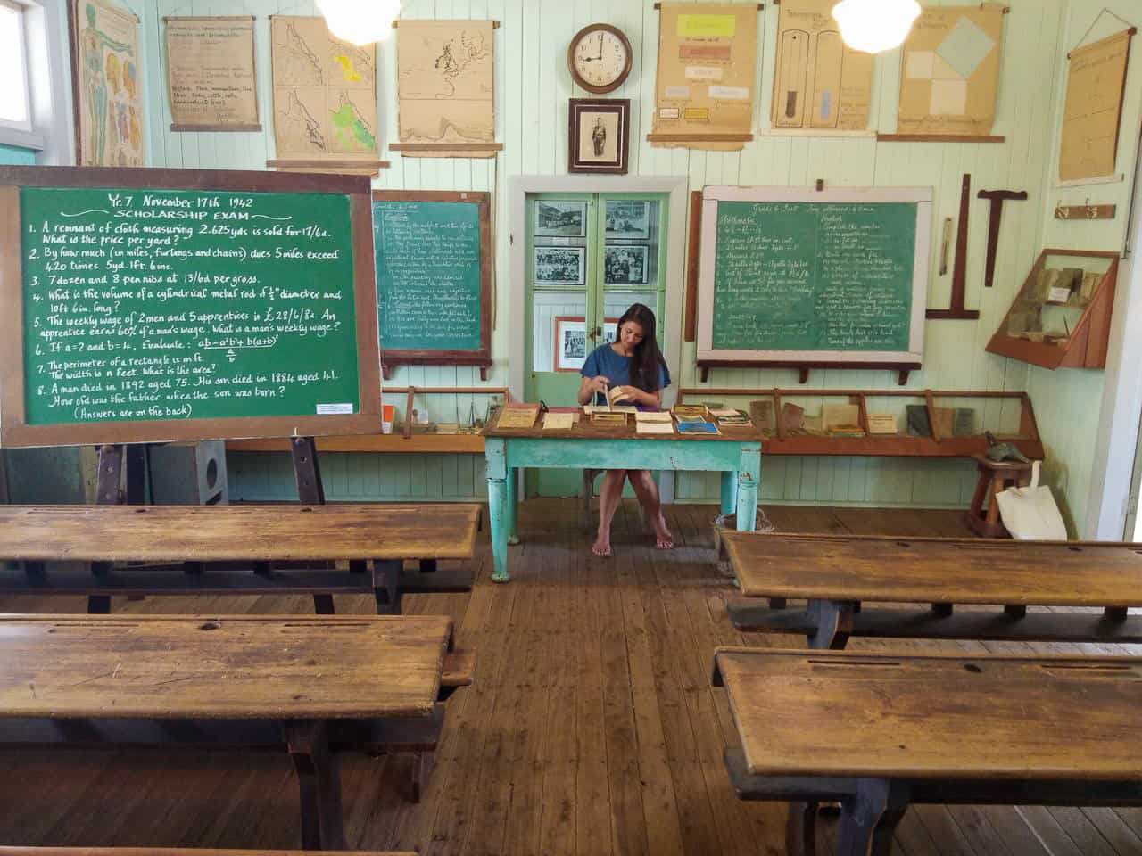 Inside the state school at Herberton Heritage Village museum in the Atherton Tablelands, North Queensland // Travel Mermaid