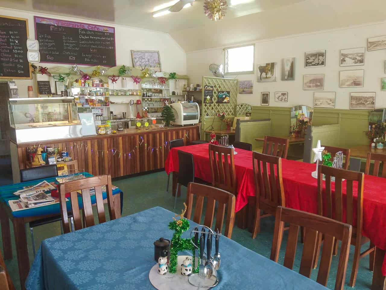 Inside Jacaranda Cafe in Herberton, North Queensland // TravelMermaid.com