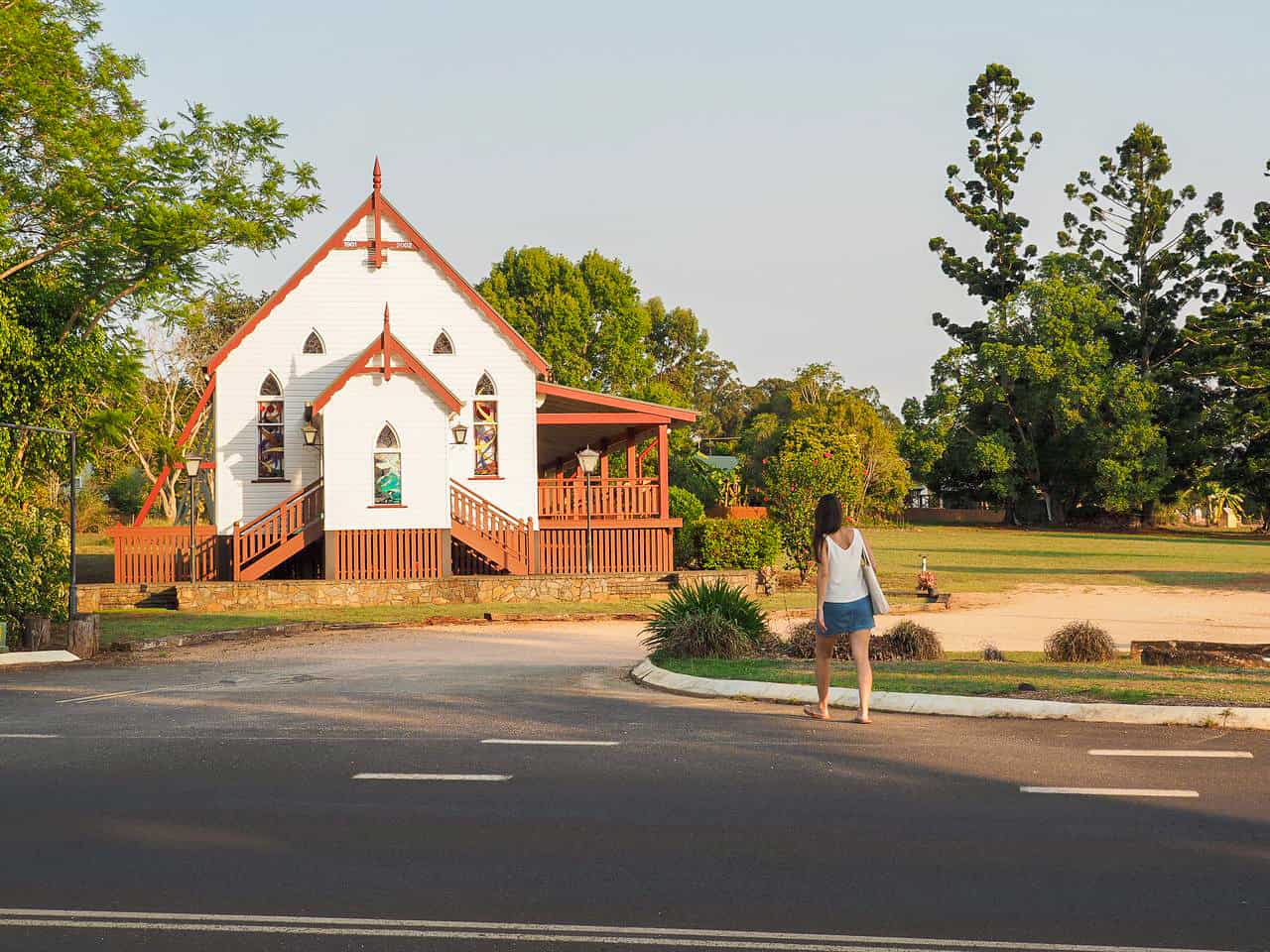 A church in Yungaburra, North Queensland // TravelMermaid.com