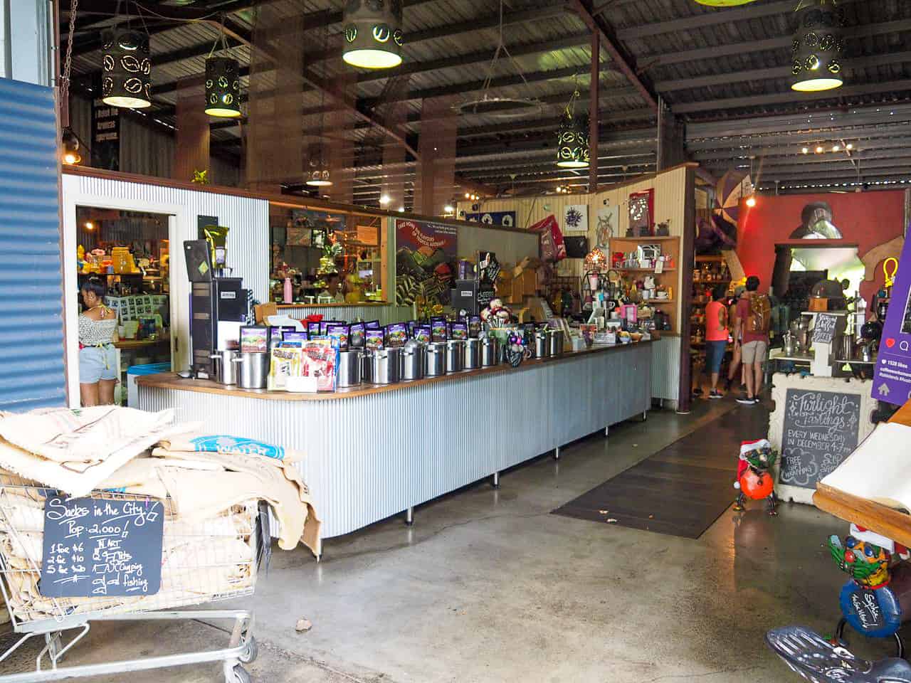 Inside Coffee Works in Mareeba, Atherton Tablelands, Queensland // Travel Mermaid