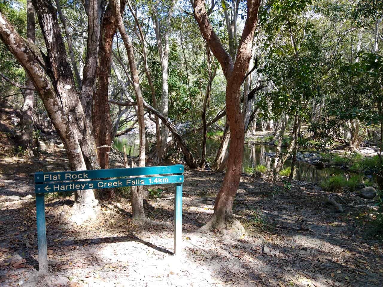 Flat rock along Hartley's Creek walking trail near Port Douglas in North Queensland, Australia // Travel Mermaid