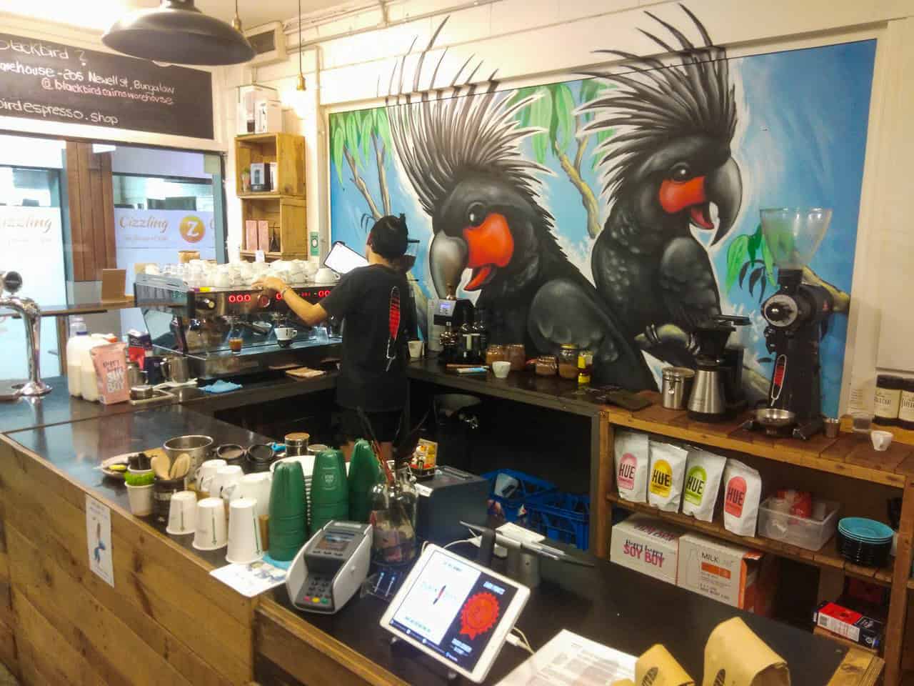 Blackbird Laneway coffee shop in Cairns, Queensland // Travel Mermaid