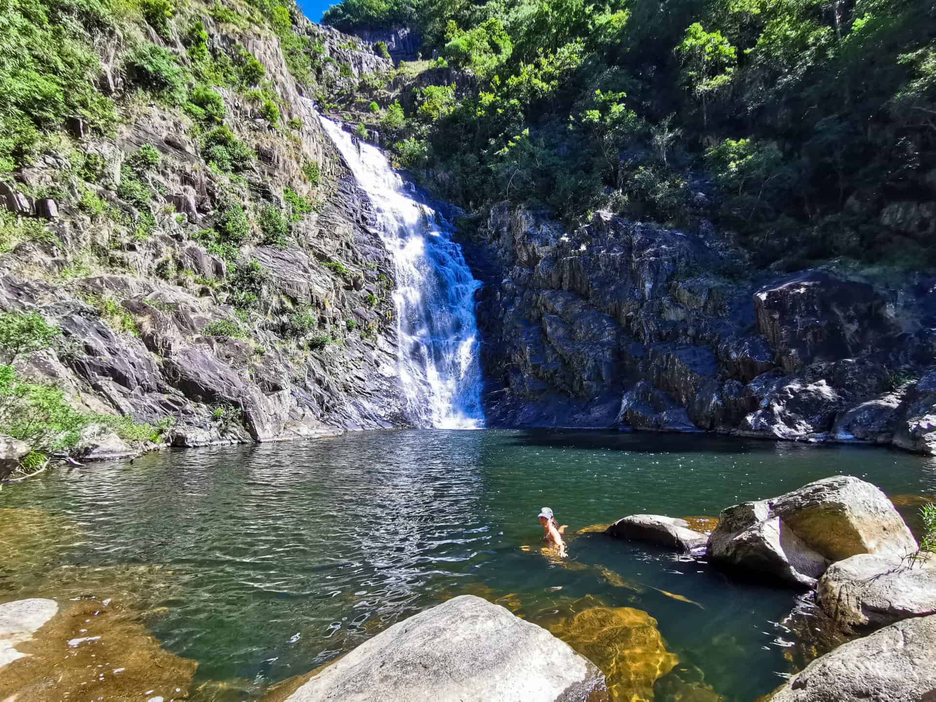 Black Rock Falls at Spring Creek in Mowbray // Travel Mermaid