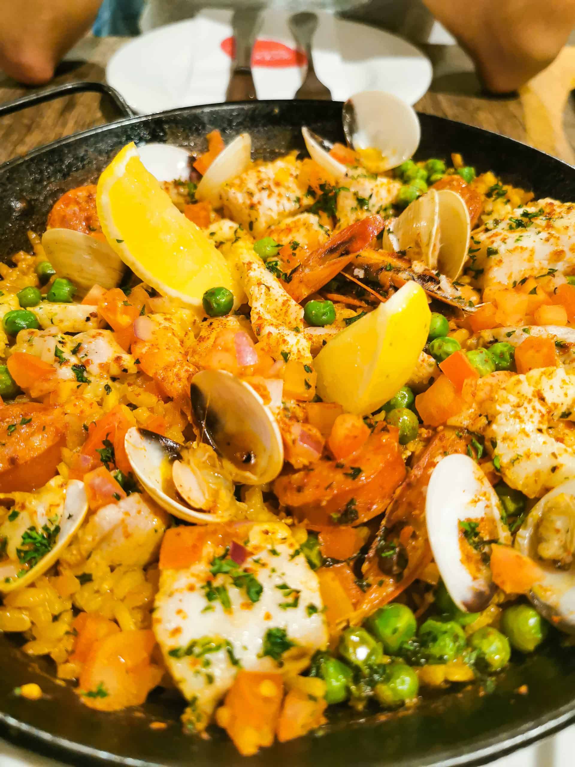 Paella at Seabean restaurant in Port Douglas, Queensland // Travel Mermaid