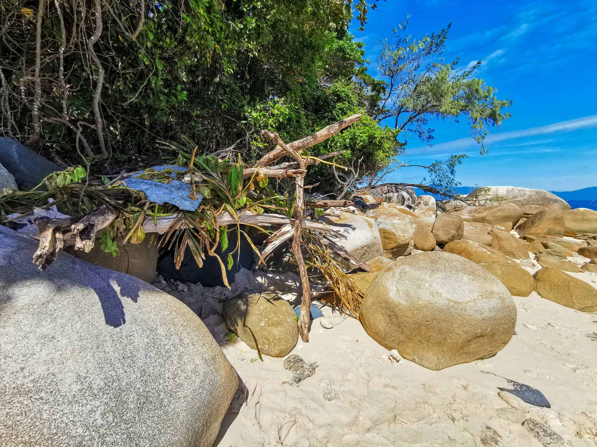 Nudey Beach on Fitzroy Island, Great Barrier Reef- Cairns // Travel Mermaid