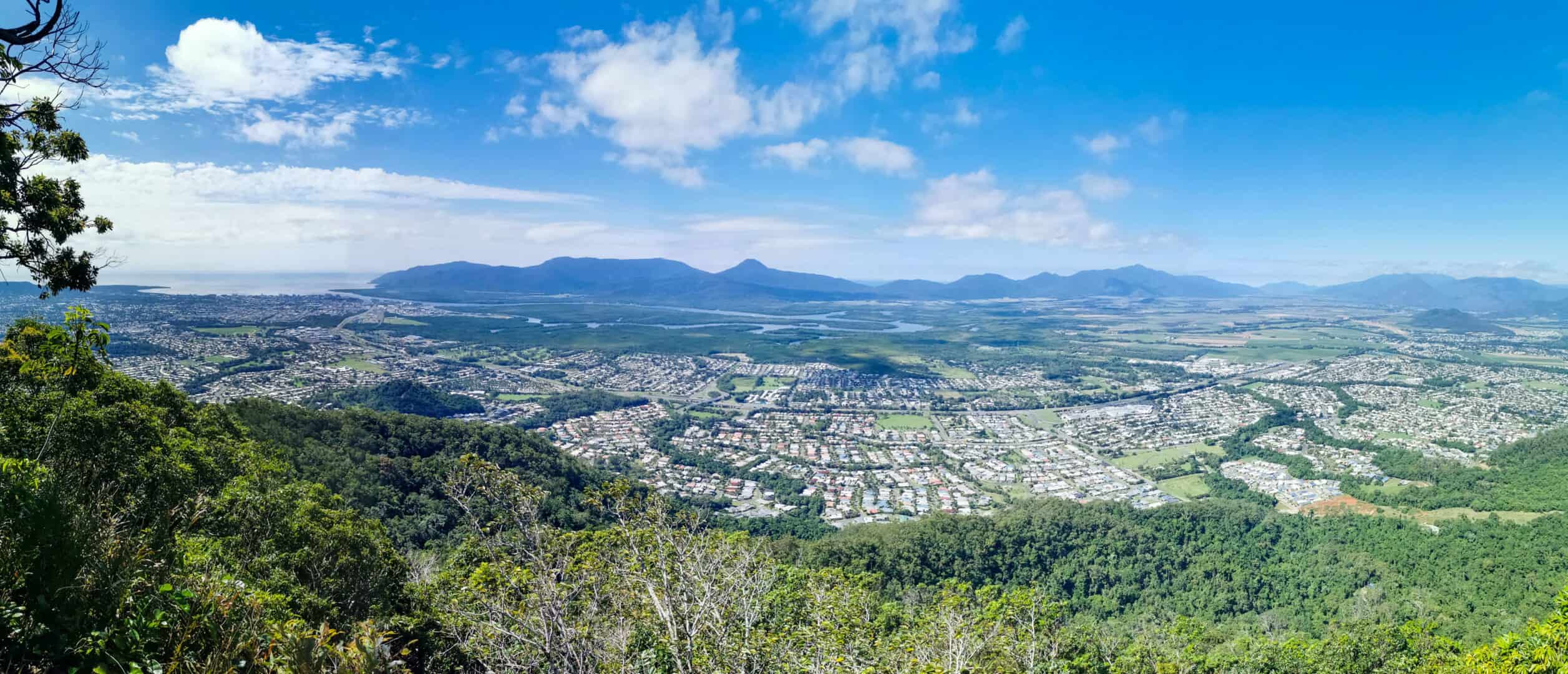 Views from White Rock Lookout track in Cairns // Travel Mermaid
