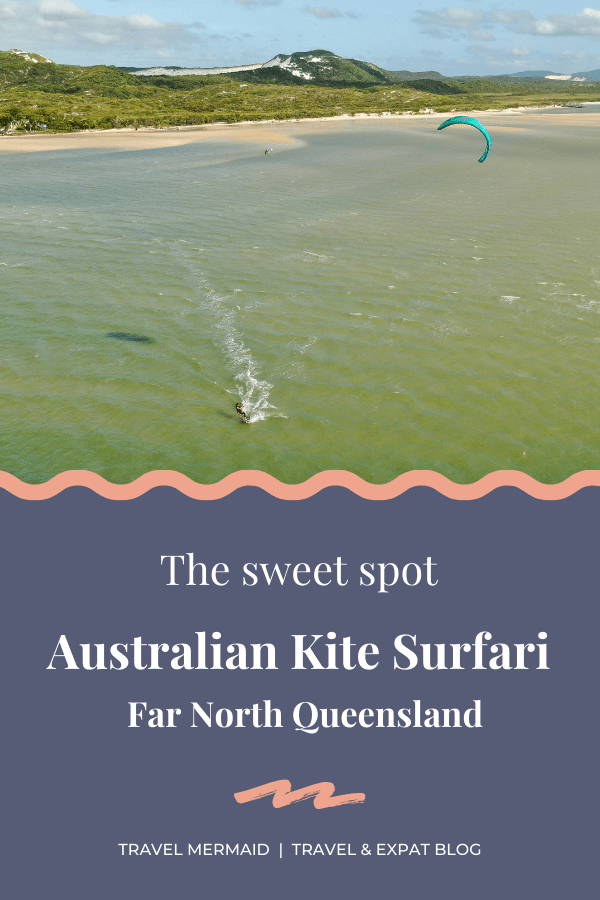 Kiteboarding at Australian Kite Surfari in Far North Queensland // Travel Mermaid