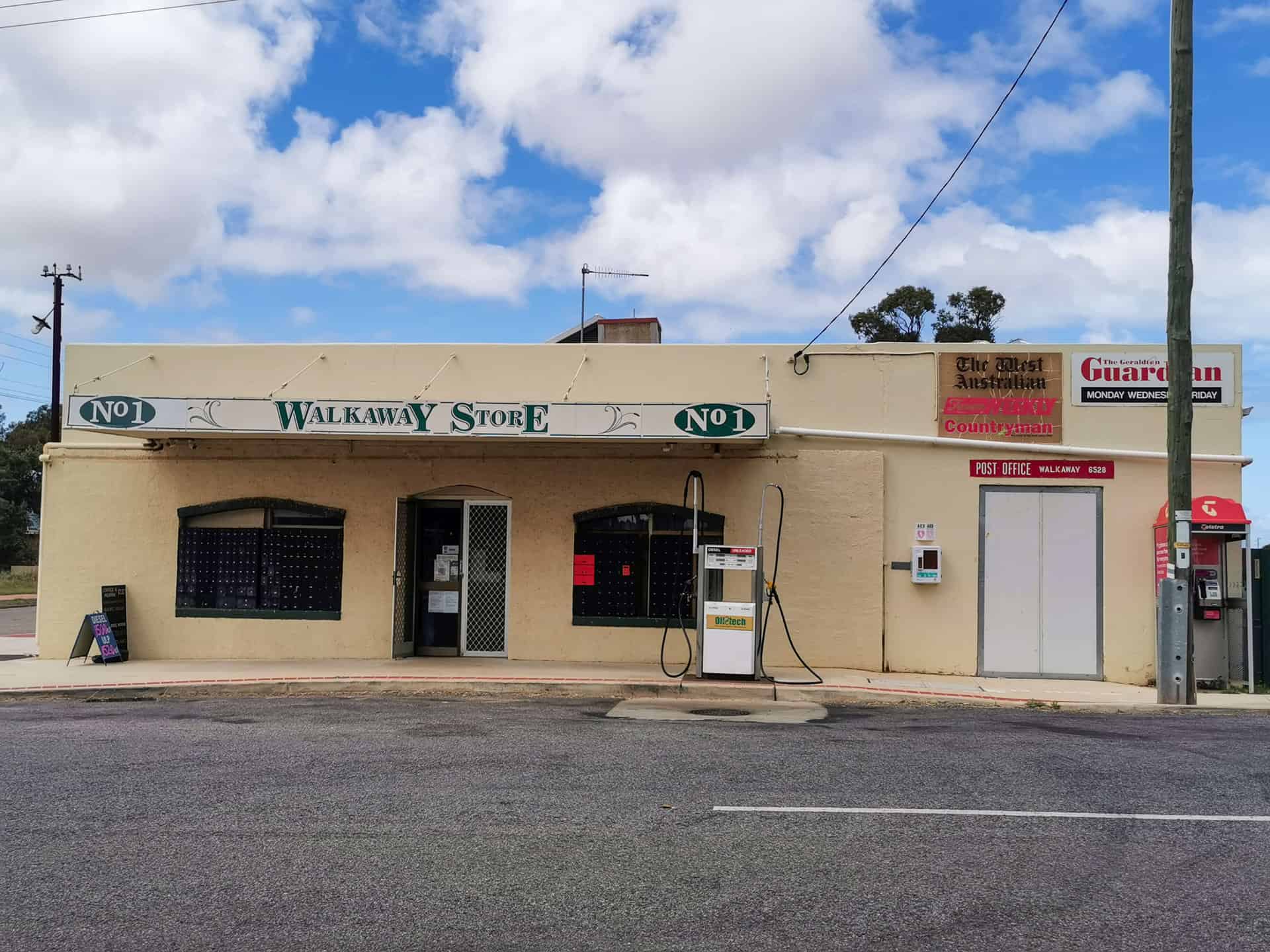 Walkaway Post Office and General Store in Western Australia